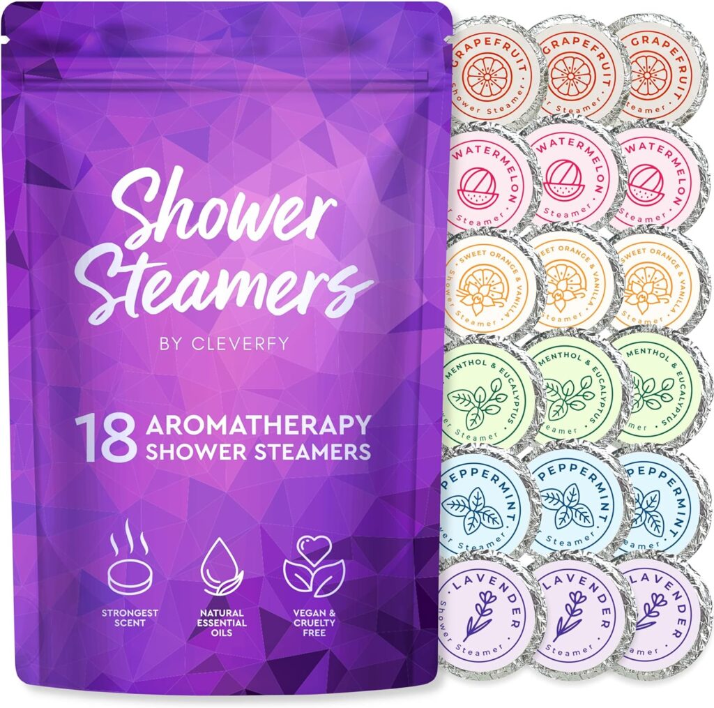 shower steamers for self care